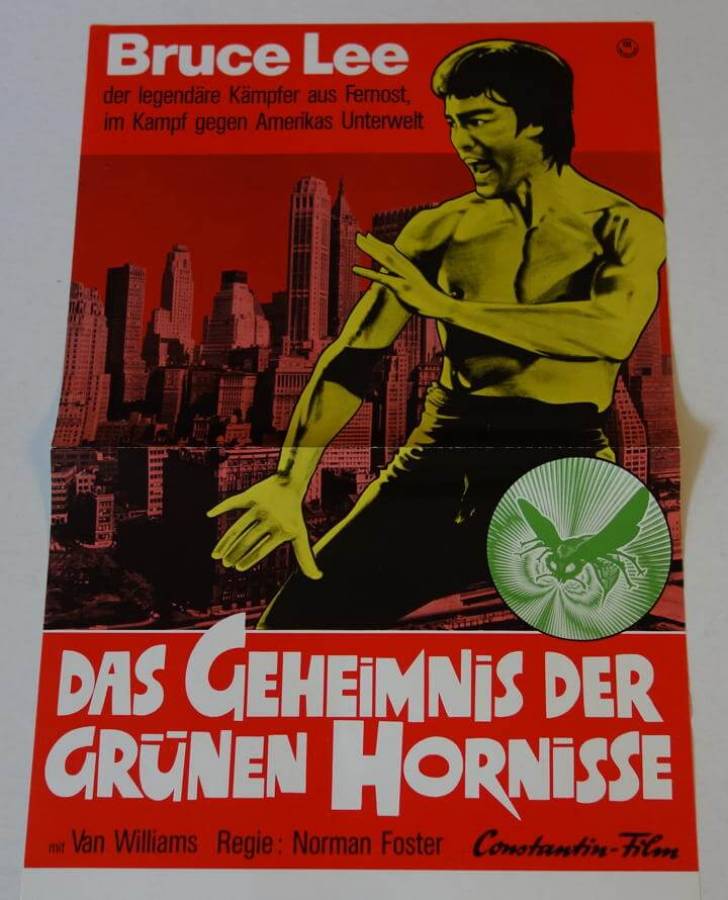 The Green Hornet original release small german movie poster